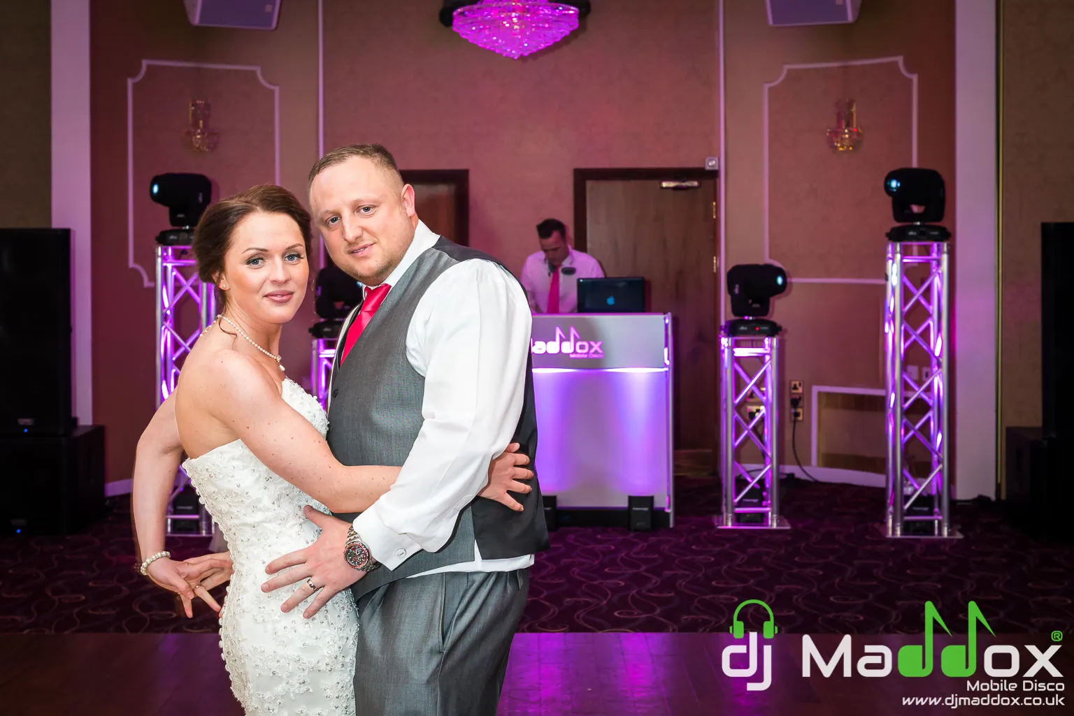Wedding DJ @ Stradey Park Llanelli